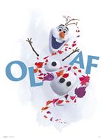 Disney: Frozen - Olaf (Stampa 30X40 Cm)