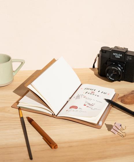 Quaderno di viaggio copertina cuoio Harry Potter - 5