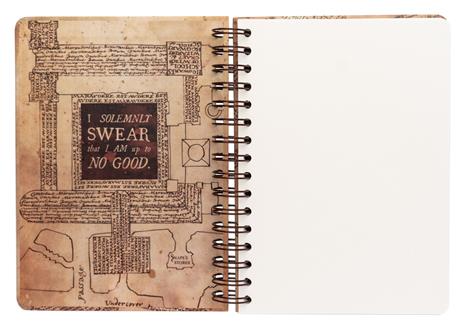 Quaderno Harry Potter The Marauders Map, A5 - 5