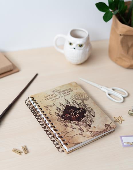 Quaderno Harry Potter The Marauders Map, A5 - 7
