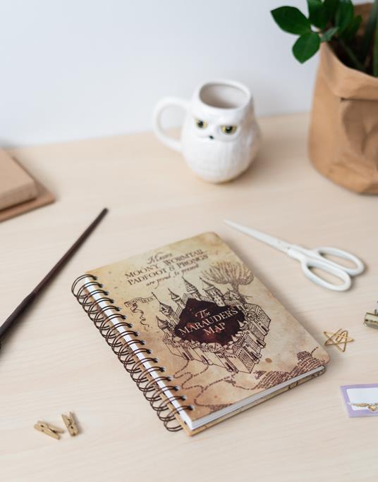 Quaderno Harry Potter The Marauders Map, A5 - 7