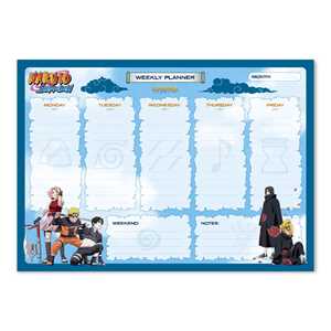 Cartoleria Planner Settimanale A4 Naruto Grupo Erik