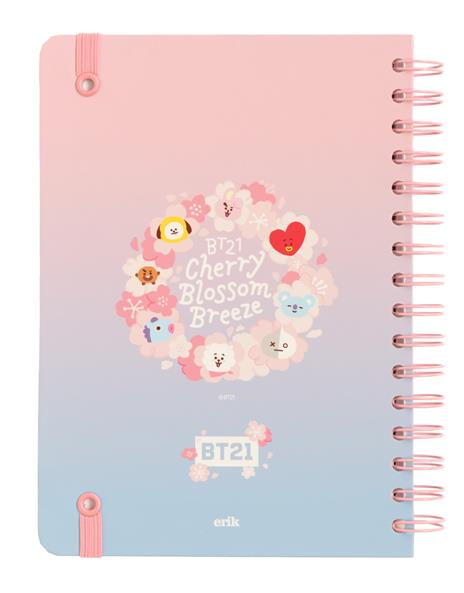 Quaderno copertina rigida A5 Bullet Bt21 Cherry Blossom - 2