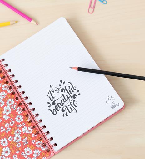 Quaderno copertina rigida A5 Bullet Snoopy Love Yourself - 6