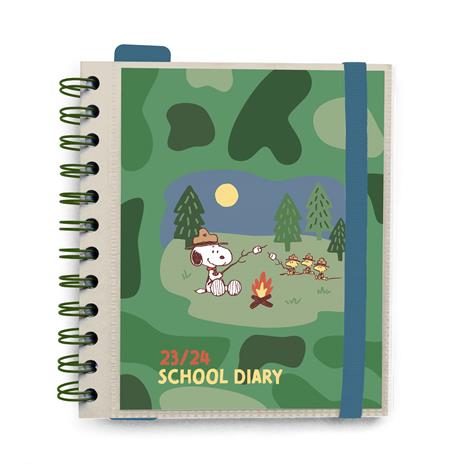 Agenda Scolastica 2023/2024 Vista Giornaliera M 11 Mesi Snoopy - 2