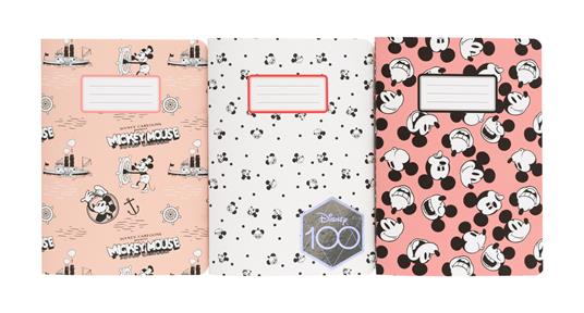 Set 3 Quaderni A6 Mickey 100 Aniversario - 2