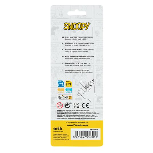Penna 3D 10 Colori Snoopy Lazy Days - 2