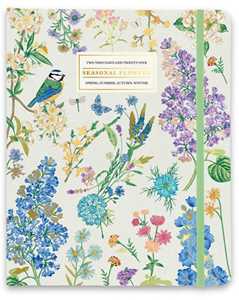 Cartoleria Diario 2024/2025 settimanale Idole 17 Mesi Seasonal Flowers Kokonote Kokonote