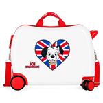 101 Dalmatian Lucky Trolley Cavalcabile Abs 4 Ruote