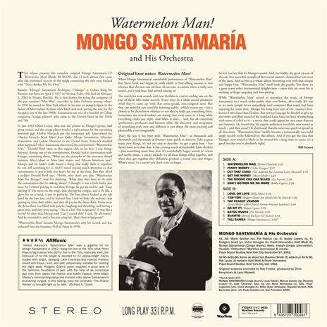 Watermelon Man! - Vinile LP di Mongo Santamaria - 2