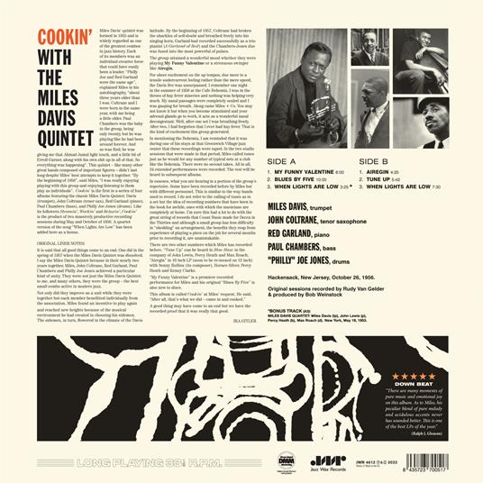 Cookin' - Vinile LP di Miles Davis - 2