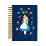 Diario 25-26 A5 12 Mesi Disney Alice