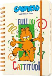 Cartoleria Diario 25-26 A5 12 Mesi Garfield Grupo Erik