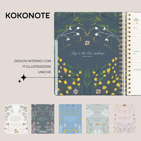 Diario 17 Mesi 25-26 Olympia Nuit Florale Kokonote - 4