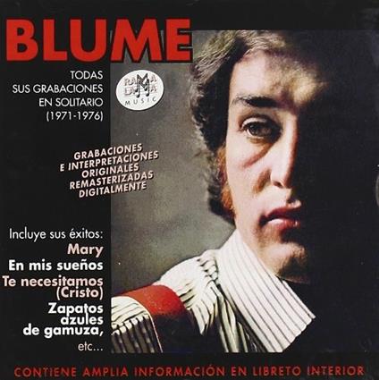 Todas Sus Grabaciones En Disco - CD Audio di Blume