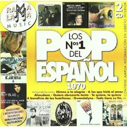 Los Numeros Uno 1970 - CD Audio