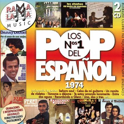 Los Numeros Uno Del 1974 - CD Audio