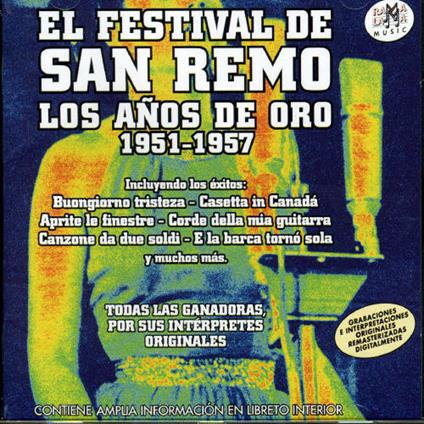 El Festival De San Remo - CD Audio