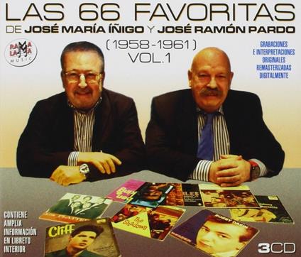 Las 66 Favoritas De vol.1 - CD Audio
