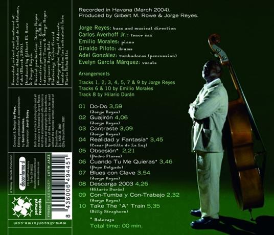 De Todo Un Poco - CD Audio di Jorge Reyes - 3