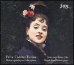 Canzoni popolari spagnole / Sonetti per violino e pianoforte / Sonata per violino e pianoforte n.1 - CD Audio di Manuel De Falla,Joaquin Turina,Eduardo Toldrá