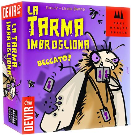 La tarma imbrogliona. Gioco da tavolo