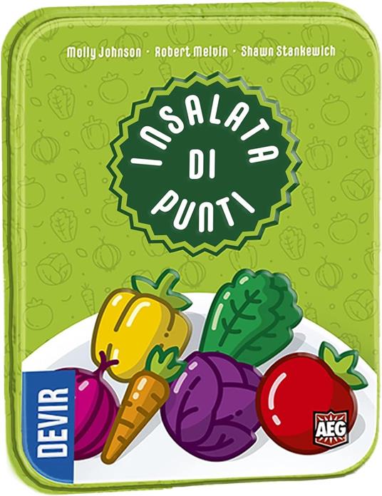 Insalata di punti. Gioco da tavolo