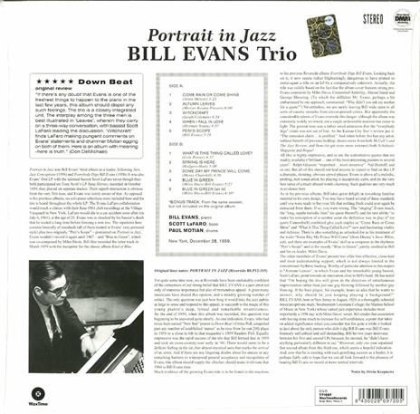 Portrait in Jazz - Vinile LP di Bill Evans - 2