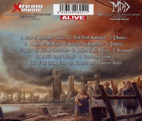 Ritual Zombi - CD Audio di Avulsed - 2