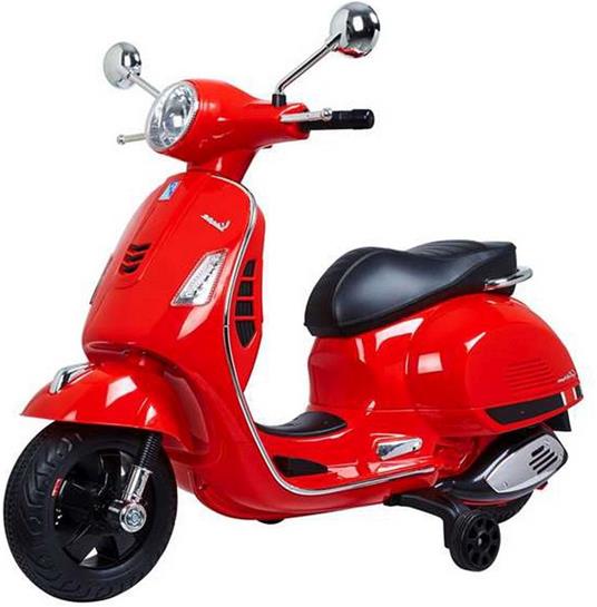 Moto Vespa Rosso Elettrica 30W
