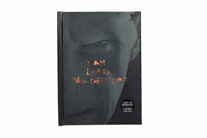 Quaderno Harry Potter. Voldemort Light Up