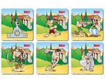 Asterix: Olympic Games 6 Square Coasters Set