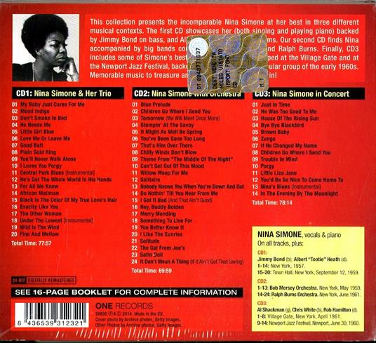 Just Cares for You - Her Best Songs - CD Audio di Nina Simone - 2