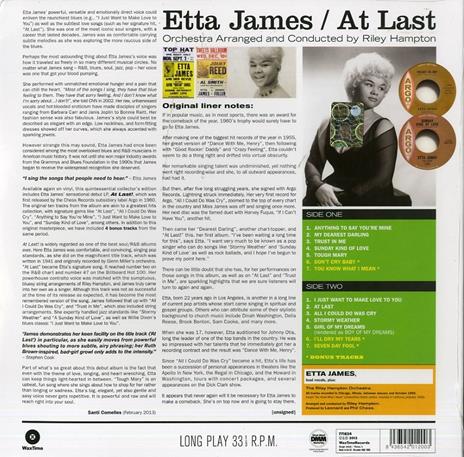 At Last - Vinile LP di Etta James - 2