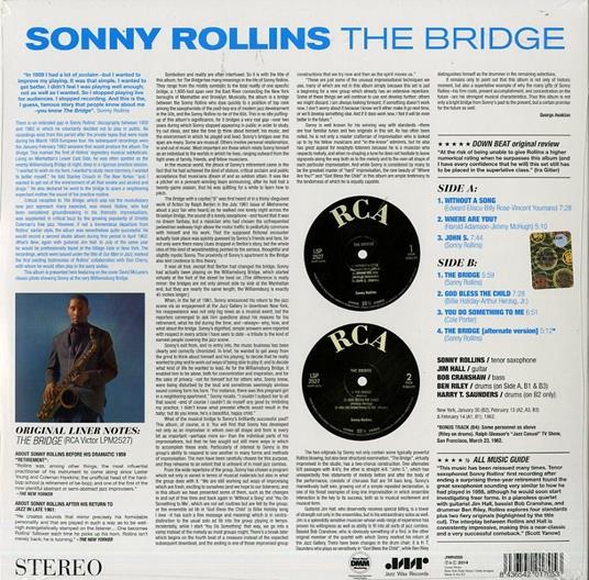 The Bridge - Vinile LP di Sonny Rollins - 2
