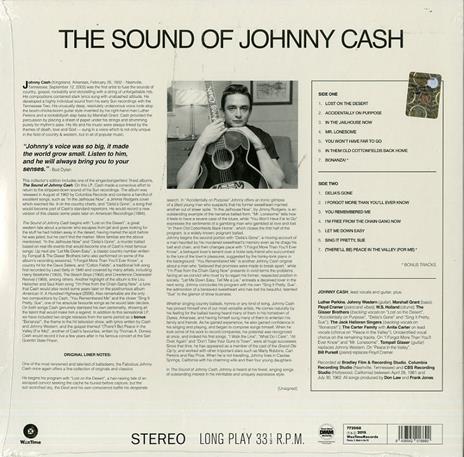 The Sound of Johnny Cash - Vinile LP di Johnny Cash - 2