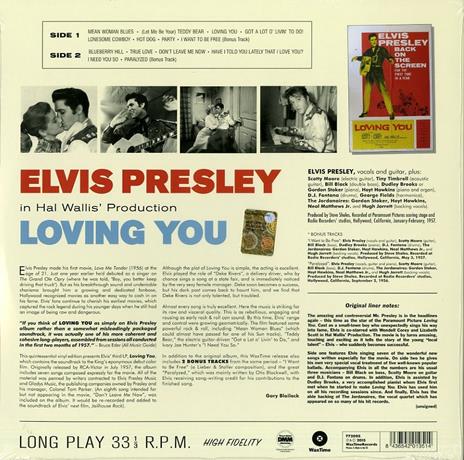 Loving You - Vinile LP di Elvis Presley - 2