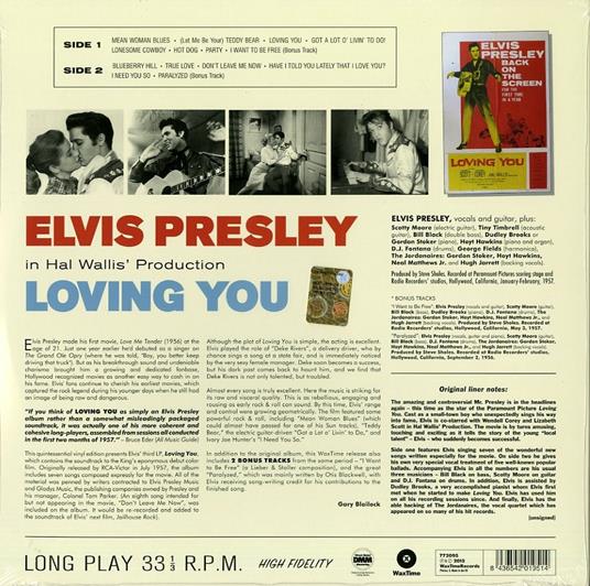 Loving You - Vinile LP di Elvis Presley - 2