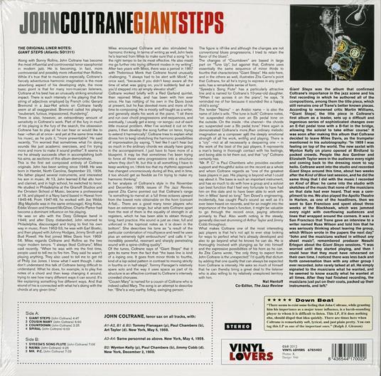 Giant Steps - Vinile LP di John Coltrane - 2