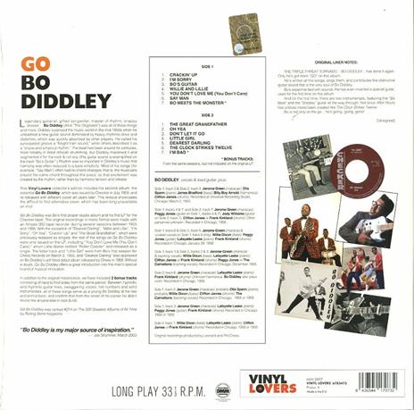 Go Bo Diddley (180 gr.) - Vinile LP di Bo Diddley - 2