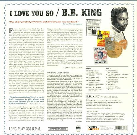 I Love You So - Vinile LP di B.B. King - 2