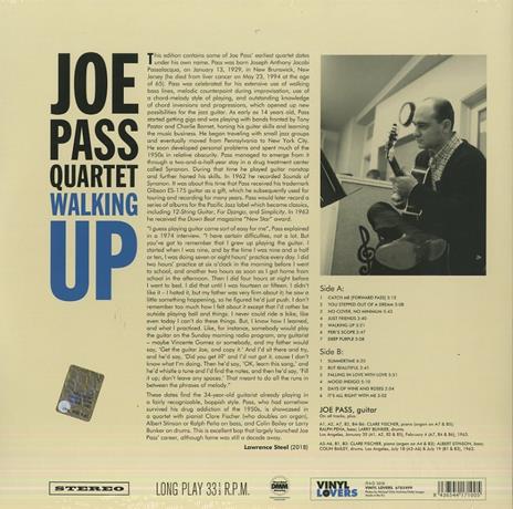 Walking Up (180 gr.) - Vinile LP di Joe Pass - 2