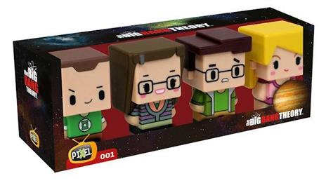 Big Bang Theory Set Mini Figures 7 Cm 4 Pack 001 Pixel - 3