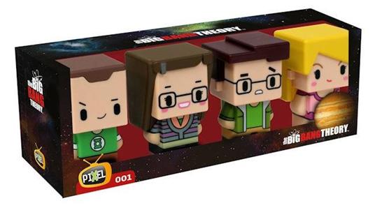 Big Bang Theory Set Mini Figures 7 Cm 4 Pack 001 Pixel - 3