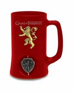 Got Lannister Spin Logo Red Stein