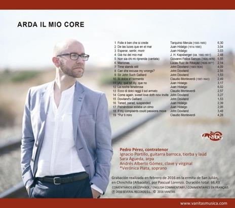 Arda Il Mio Core - CD Audio di Pedro Perez - 2