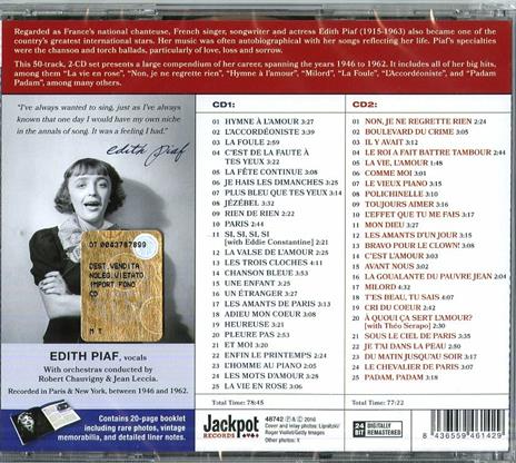 Her 50 Greatest Songs - CD Audio di Edith Piaf - 2