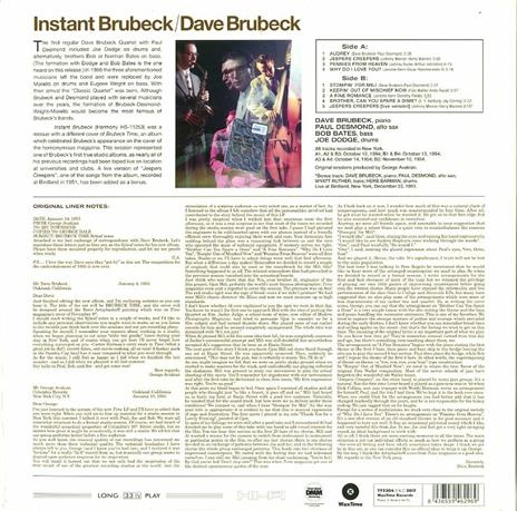 Instant Brubeck - Vinile LP di Dave Brubeck - 2