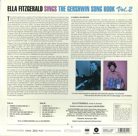 Sings The Gershwin Song Book Vol.2 - Vinile LP di Ella Fitzgerald - 2