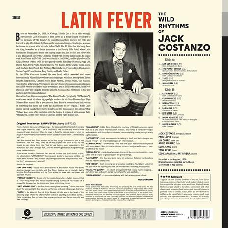 Latin Fever - Vinile LP di Jack Costanzo - 2